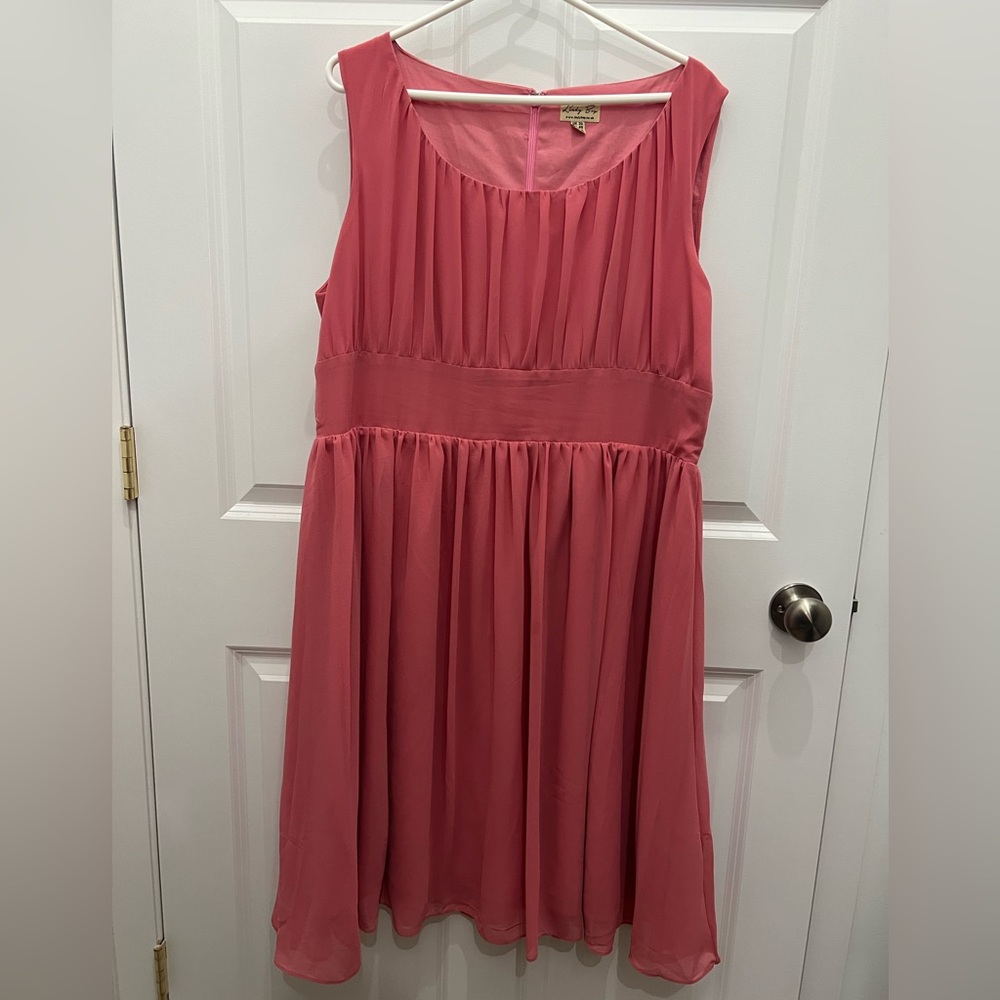 Pink Lindy Bop swing dress